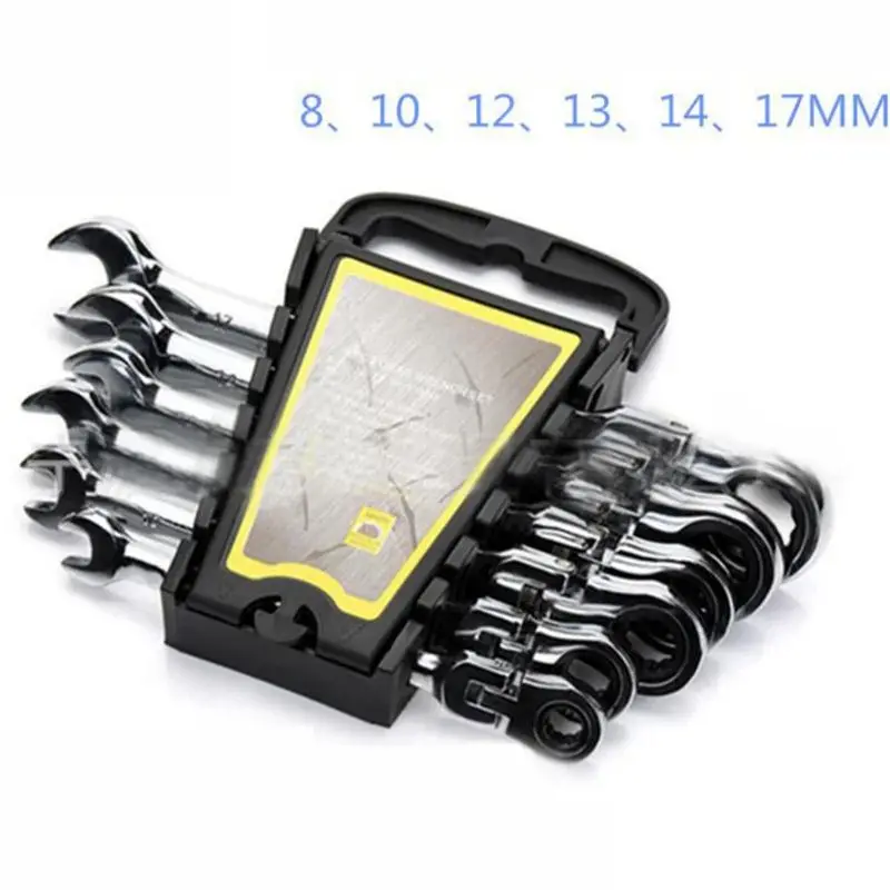 

Набор гаечных ключей ZJMZYM с трещоткой, 6 шт.