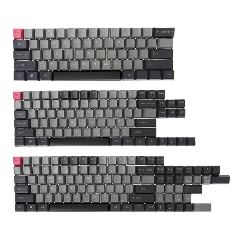 

Колпачки клавиш PBT XVX Shot 104/87/61 для механической игровой клавиатуры