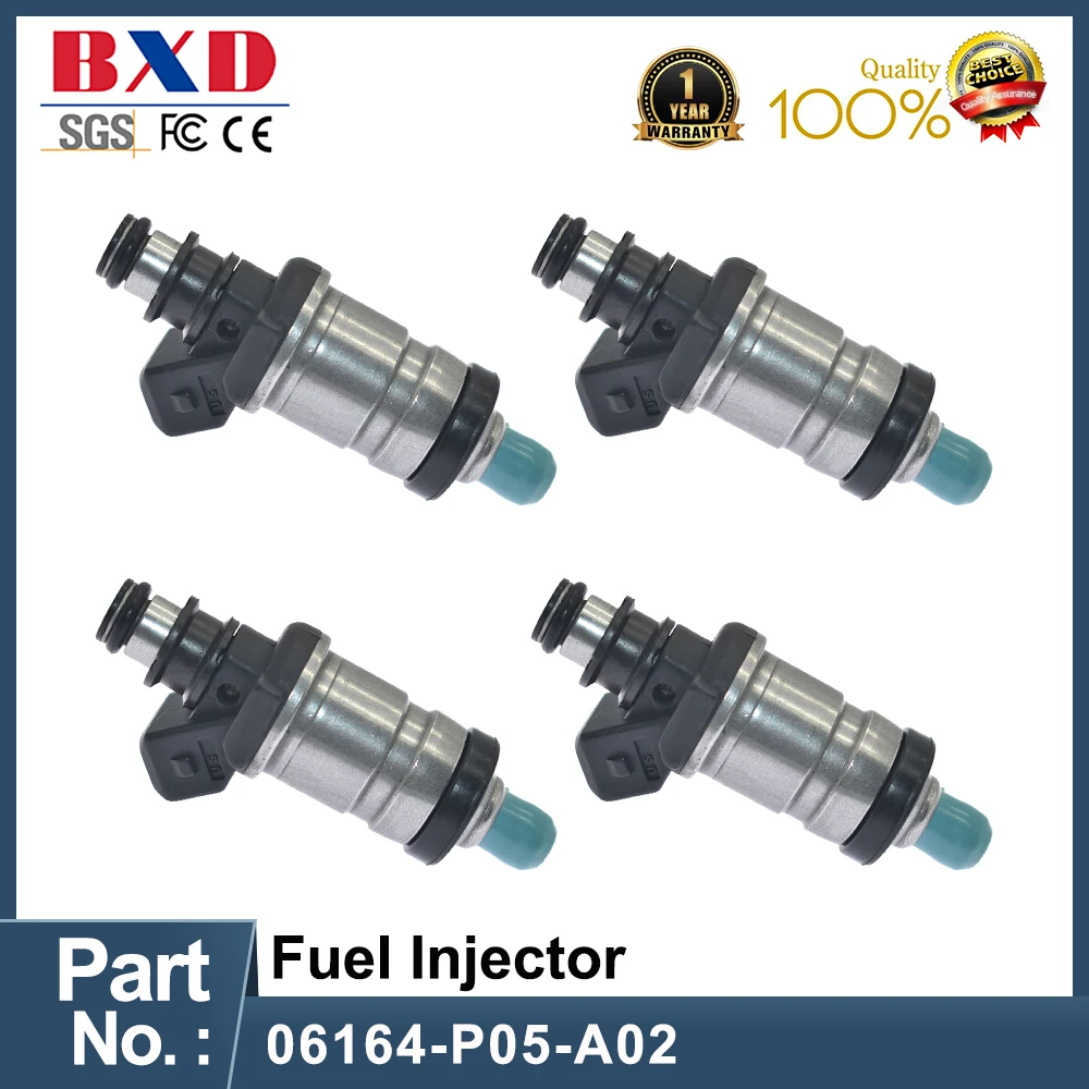 

1/4PCS 06164-P05-A02 06164P05A02 Fuel Injector For Honda Civic 1992-1995 Auto Accessories