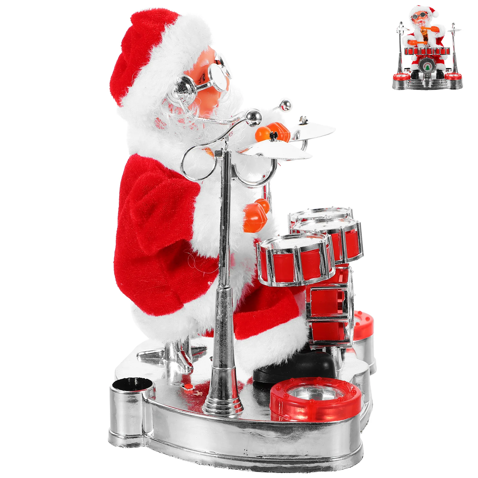 

Santa Claus Doll Christmas Table Decoration Santa Claus Figures Singing Santa Singing Santa Claus Moving Santa Claus