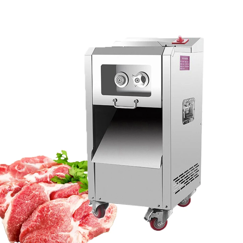 

Full Automatic Fresh Meat Slicing Machine, Gray Detachable, Easy to Carry