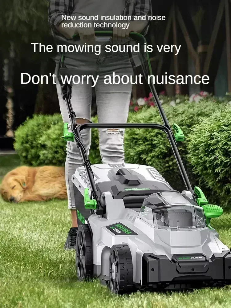 Электрическая газонокосилка BOAOFI 220 В ручной триммер для травы мини-бытовой