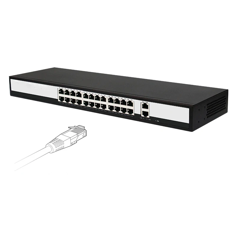 

24 Chs POE Switcher Network Ethernet Switch 24 Port