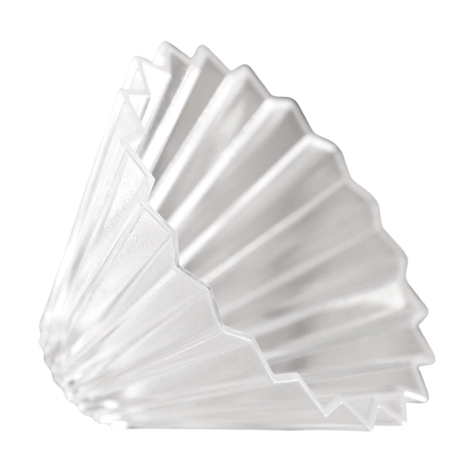 

Coffee Filter Cup Elegant Flower Shape Coffee Dripper Deep Longitudinal Groove Coffee Filter Cup With Wood Stand Manual Brewing