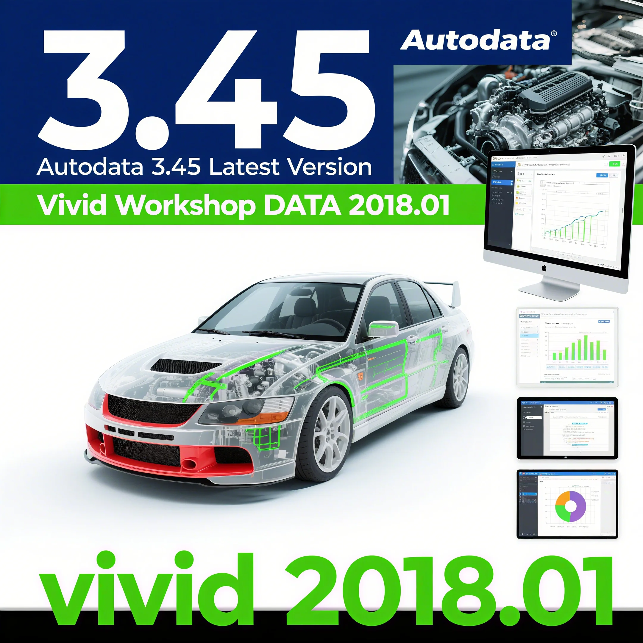 

Программное обеспечение для авторемонта Vivid 2018+ Autodata 3.45 Workshop DATA, многоязычное, Windows 10, Atris-Technik Europe Automotive