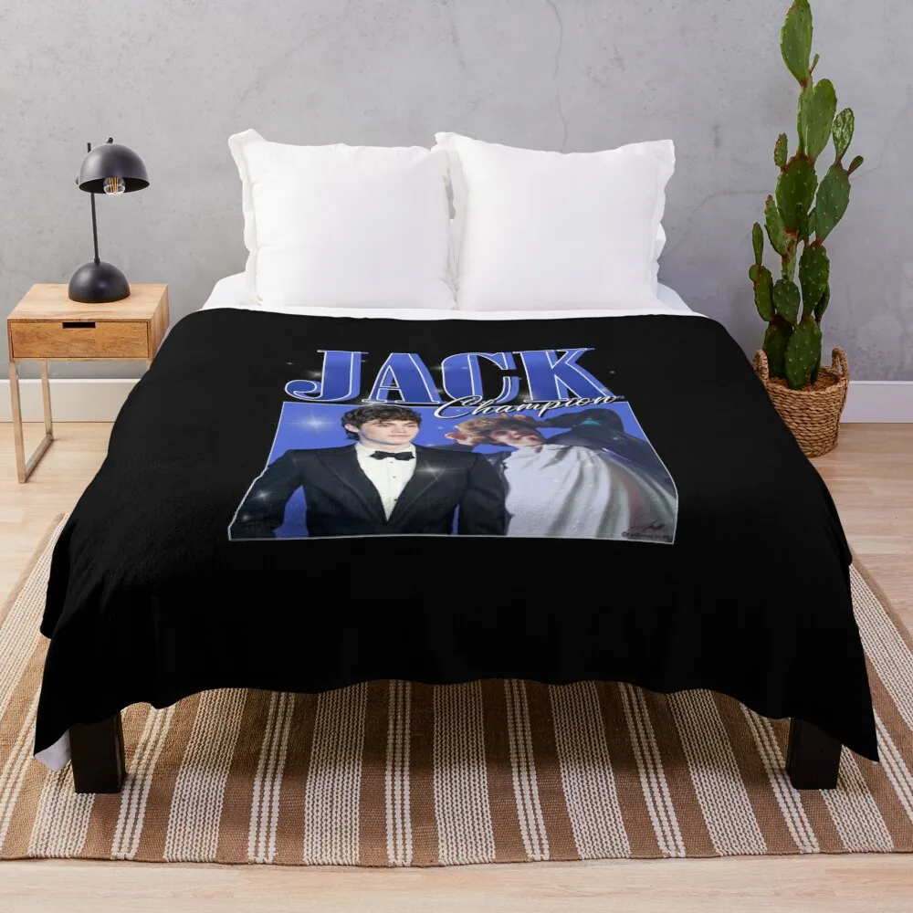 Джек Чемпион Ретро дизайн Чемон Дизайн Плед Спальный мешок Пушистый диван Одеяло