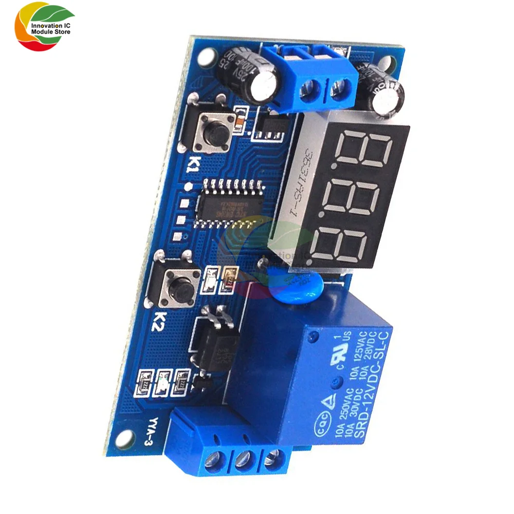 Реле таймера задержки модульный временно управляемый переключатель