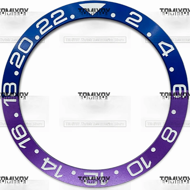 38 мм фиолетовые зеленые красные синие алюминиевые косые часы с вставкой в рамку