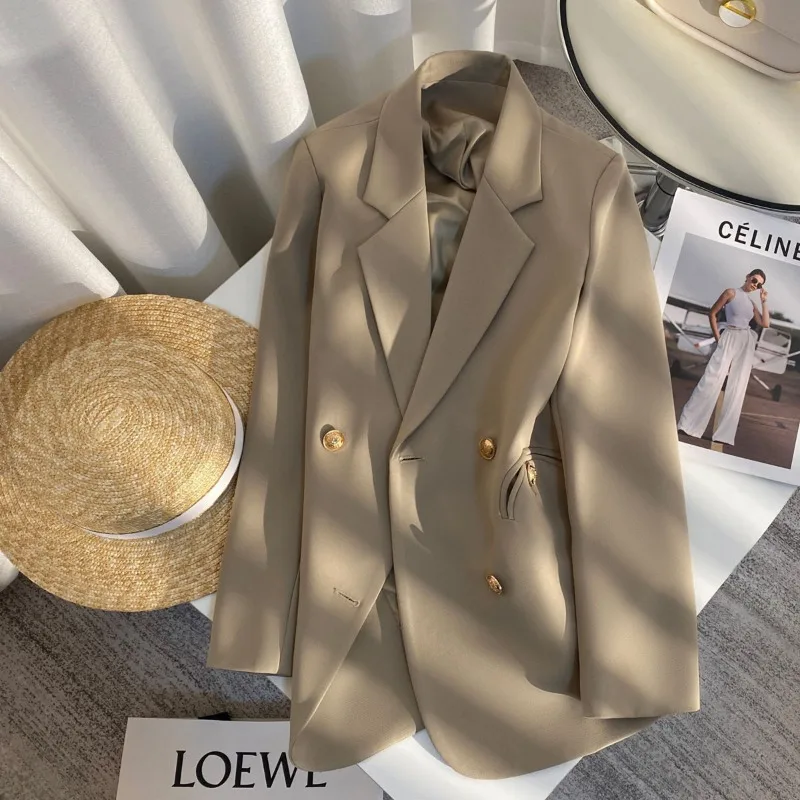 Модное универсальное Женское пальто Neploe Новинка весна-осень 2024 повседневные