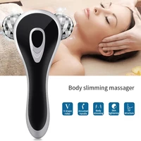 y shape 3d roller massager facial handheld massage wrinkle remover face lift roller body relaxation 360 rotate skin care tool