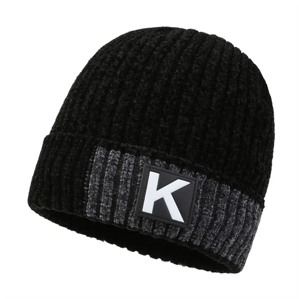 Вязаные шапки унисекс однотонные для мужчин и женщин облегающая шапка уличная с