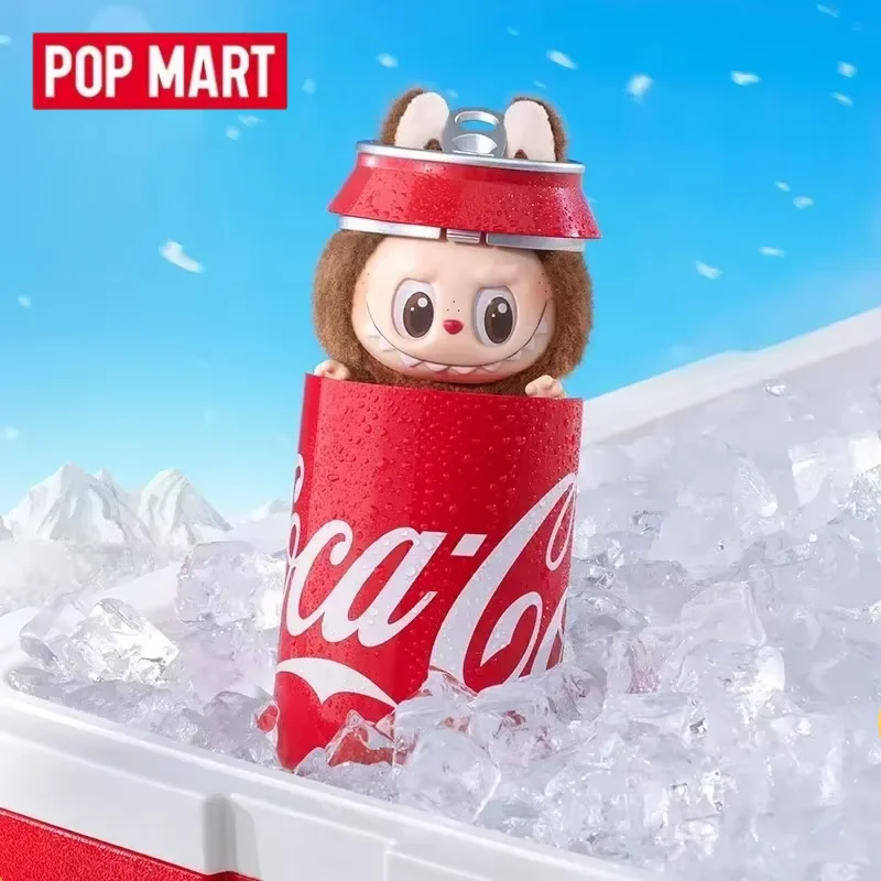 Фото POP MART LABUBU THE MONSTERS COCA-COLA Series Vinyl Face Random Box Blind Box Toys Mystery Box Guess Bag Doll Cute Anime Figure №4