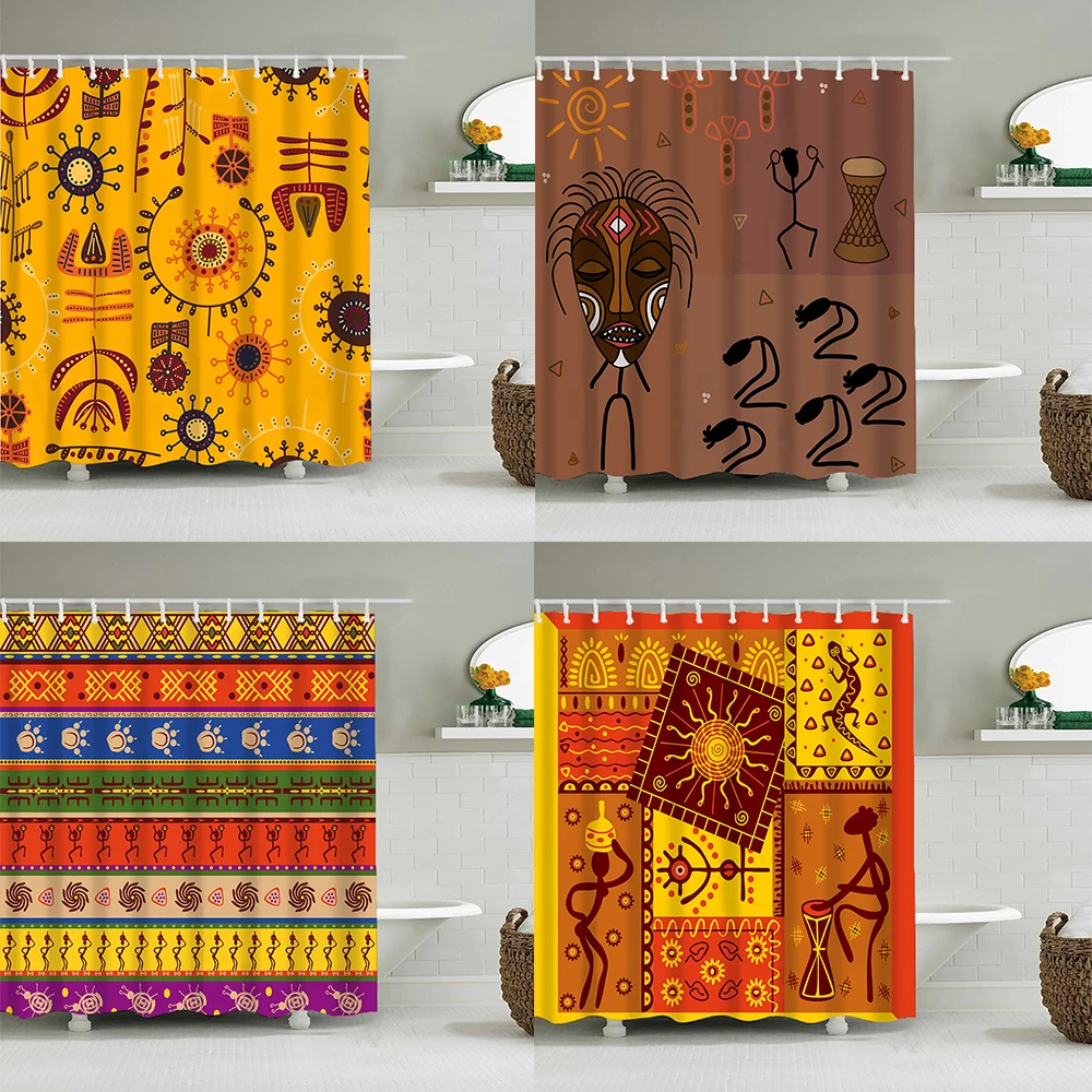 

Ретро оригинальная печатная занавеска s занавеска для ванной комнаты Frabic Водонепроницаемая фотозанавеска для ванной комнаты с 12 крючками