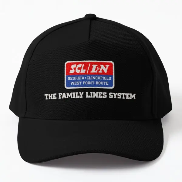 The Family Lines System Railroad  Baseball Cap Hat Hip Hop Mens Women Bonnet  Black Casquette Fish Snapback Casual Sun Summer