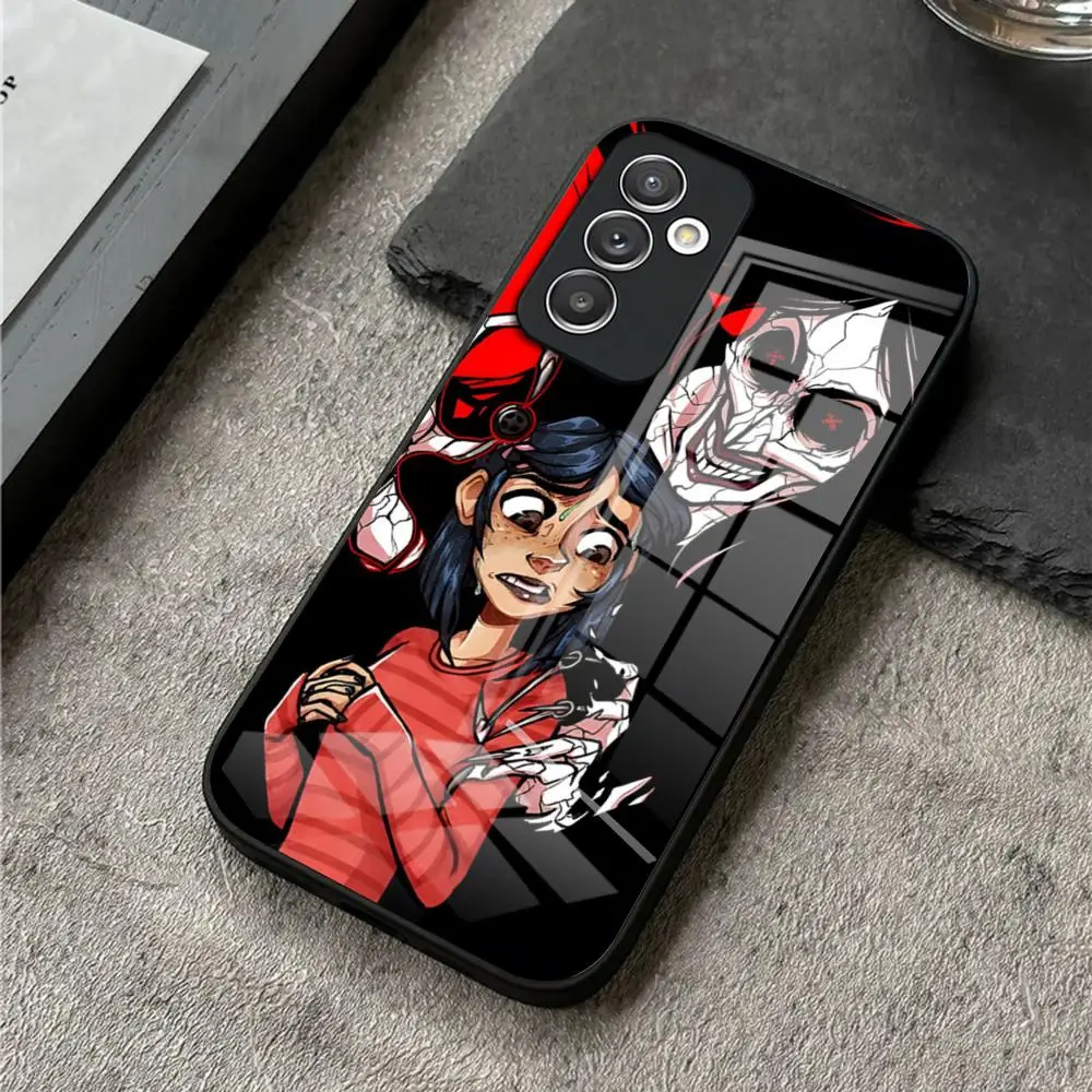 C-Coraline And The Magic Door Phone Case For S24 Ultra Samsung S23 Fe S22 S20 S21 Plus Galaxy A54 A34 A24 A53 A16 Glass Cover