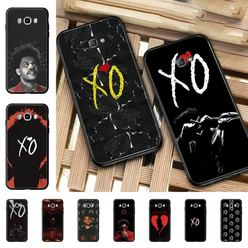 

The Weeknd XO Phone Case for Samsung J 2 3 4 5 6 7 8 prime plus 2018 2017 2016 core