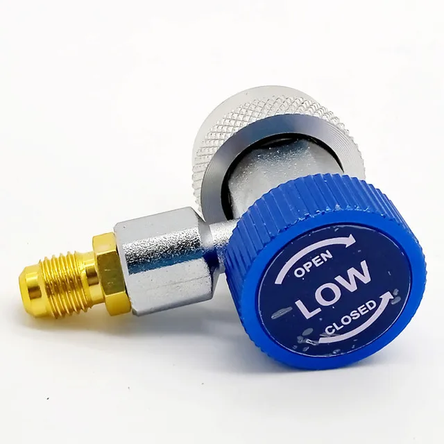 

Комплект для преобразования Авто AC R134a R1234yf, быстрый адаптер, регулируемый разъем высокого и низкого напряжения, система охлаждения кондиционера, 2 шт.