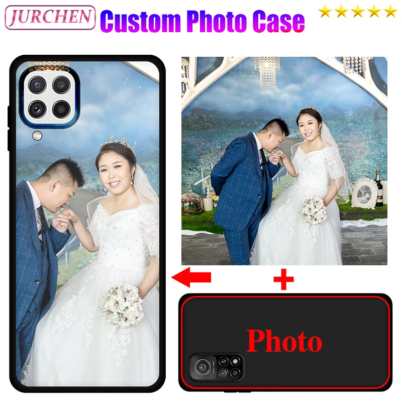JURCHEN чехол для Xiaomi Redmi 9A 9C 7A 8A S2 K20 Mi 9 SE K30 Note 9T S 8T 7 6 POCO M3 C3 X3 GT X2 F1 F2 Pro пользовательский