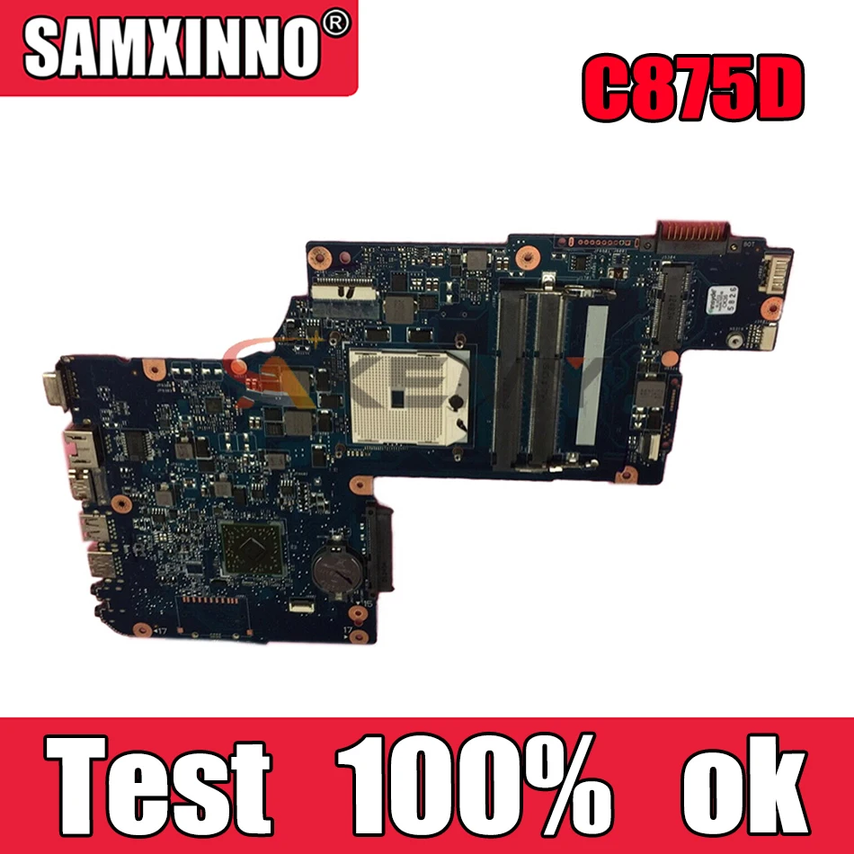 

Материнская плата AKEMY H000043580 для ноутбука toshiba Satellite C875D L870 L875 C875 серия DDR3 площадка CSAC UMA материнская плата rev 2,1