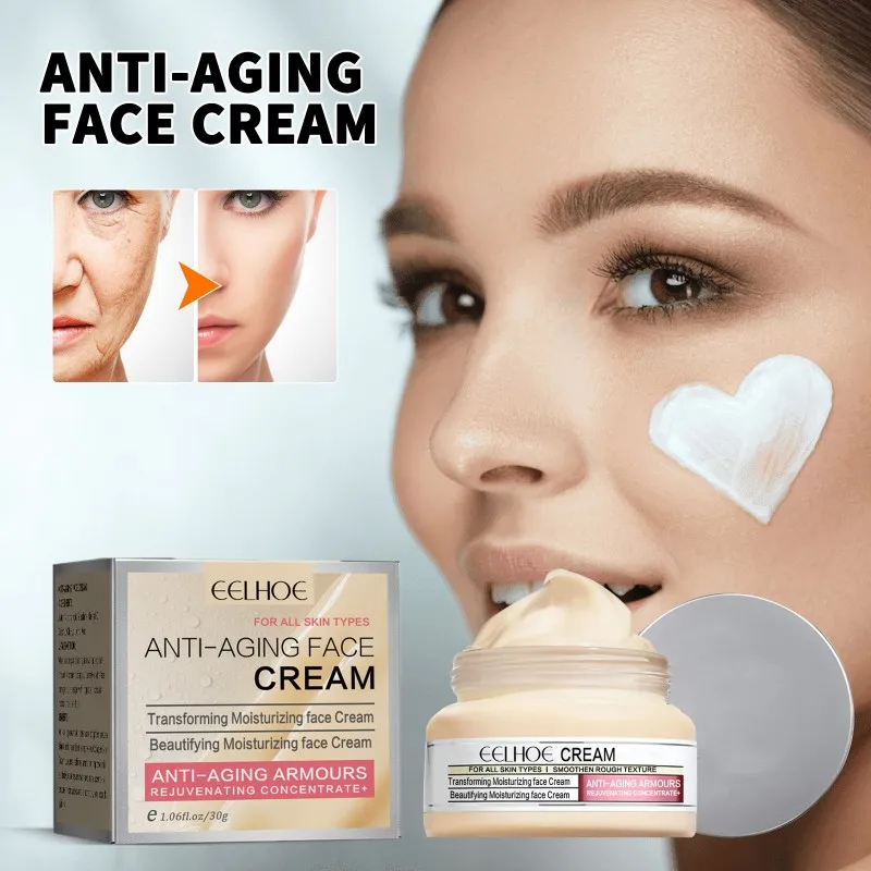 

Anti-aging Deep Moisturizing Firming Facial Cream Anti-wrinkle Remove Fine Lines Brighten Skin Tone Collagen Lotion Cream 30g