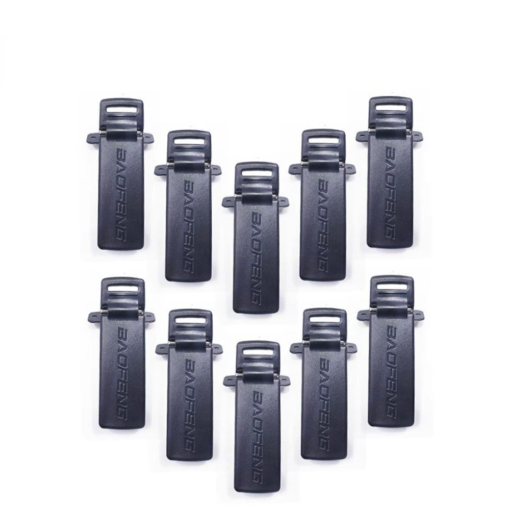 

10pcs Original Baofeng UV-5R Belt Clip with 20pcs Screrws for Baofeng UV5R UV-5RA UV-5RE Series Walkie Talkie Ham Radio UV 5R