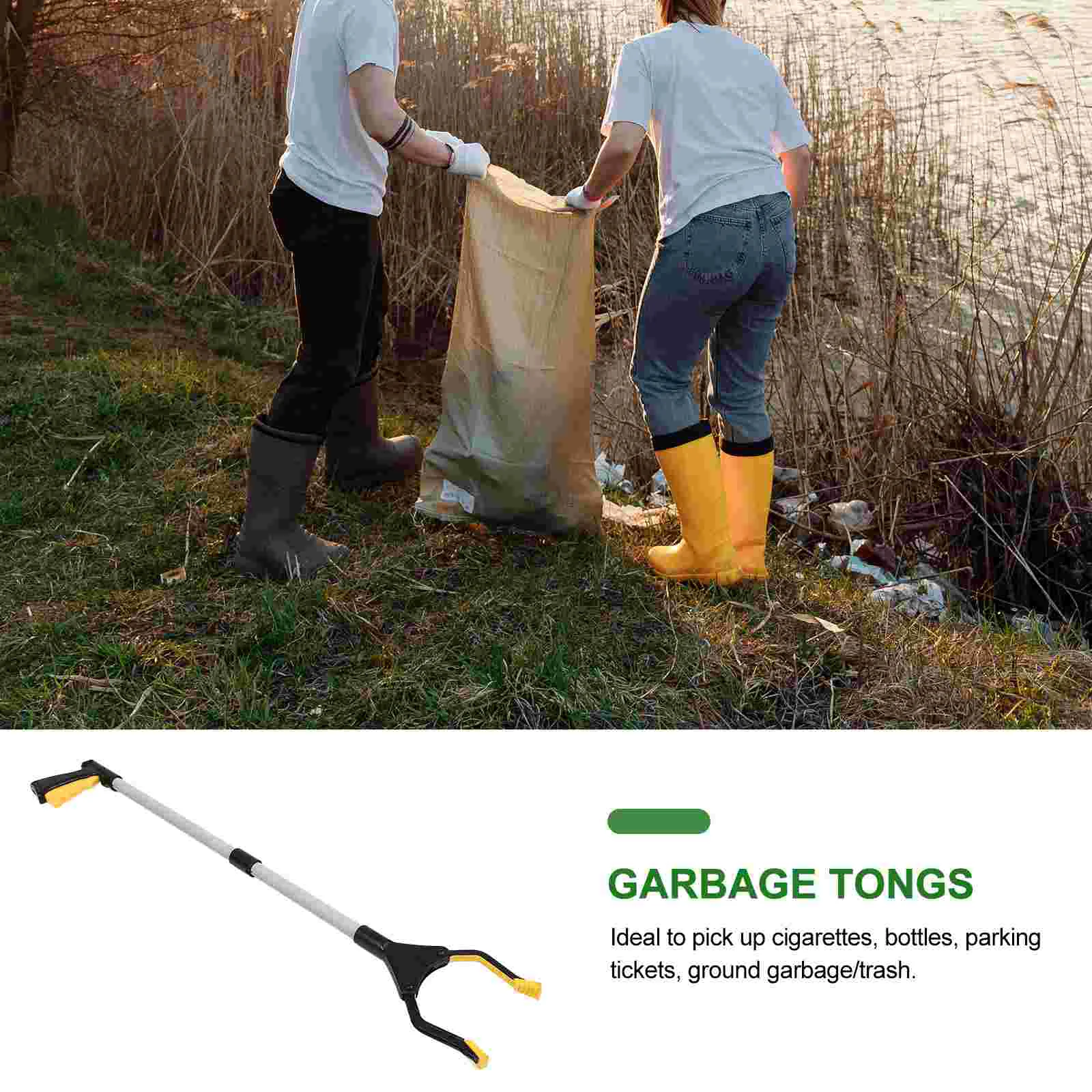 Инструменты для мусорного бака зажим мусора пикапа сборщик из алюминиевого