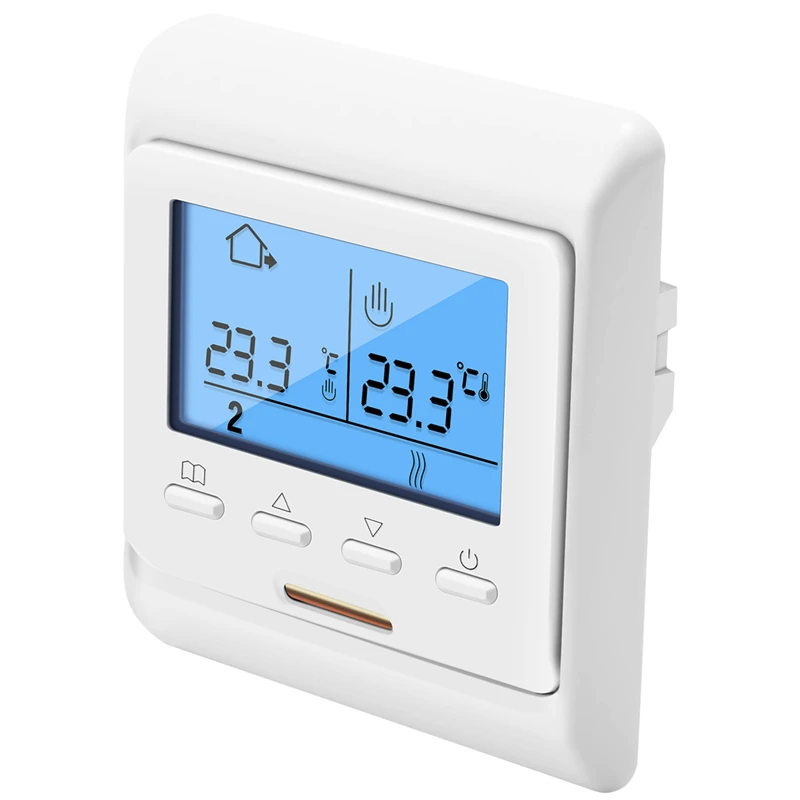 

NEW-16A 230V LCD Programmable Warm Floor Heating Room Thermostat Thermoregulator Temperature Controller Manual Mechanical