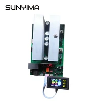 sunyima 4800w pure sine wave inverter dc 12v 72v to ac 110v220v power frequency converter lcd display 12 tube inverter board
