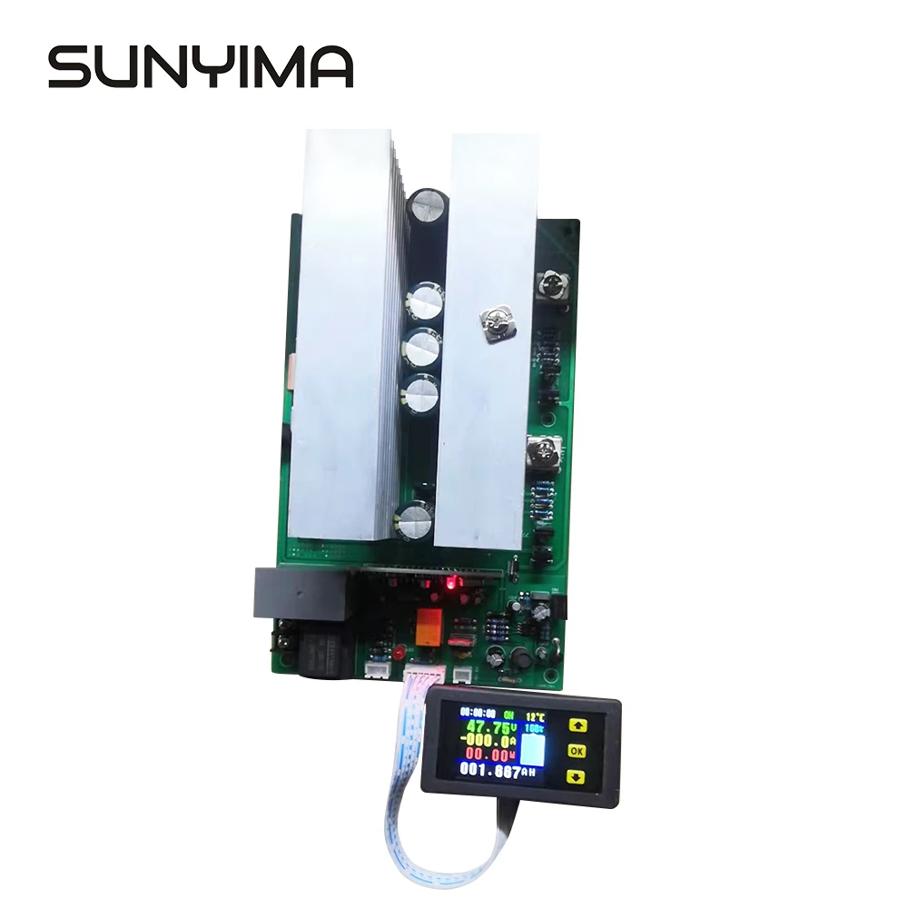 Инвертор немодулированного синусоидального сигнала SUNYIMA 4800 Вт 12-72 В постоянного