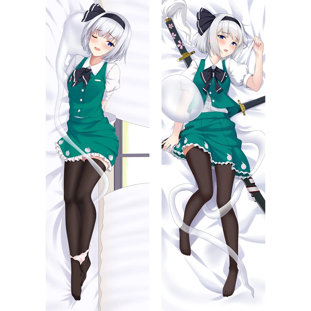 Наволочка для подушки в стиле аниме Touhou Project Youmu Konpaku Dakimakura Чехол Body