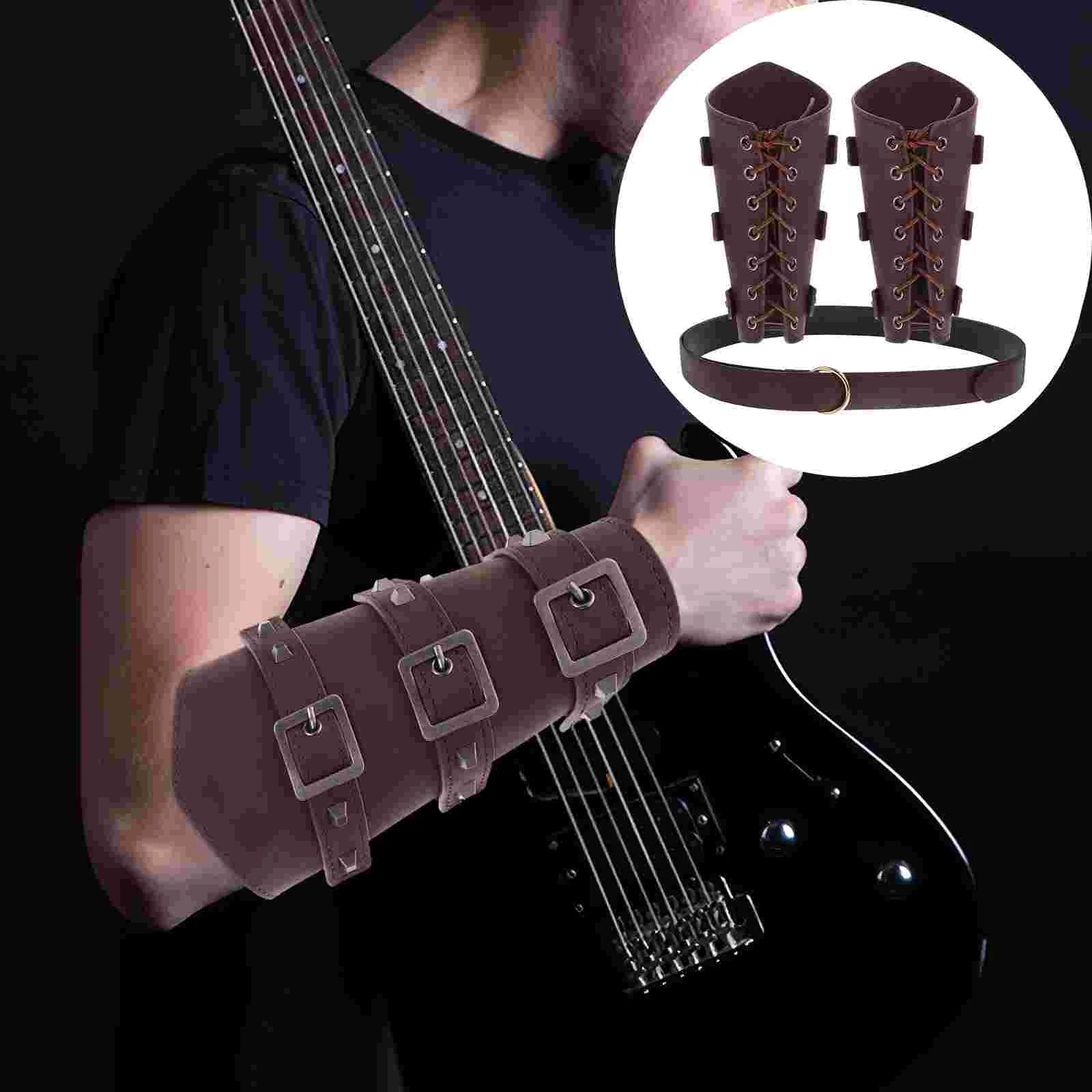 

Vintage Clothes Renaissance Waist Belt Arm Guards Accessories Alloy Viking Costume Women Mens Man