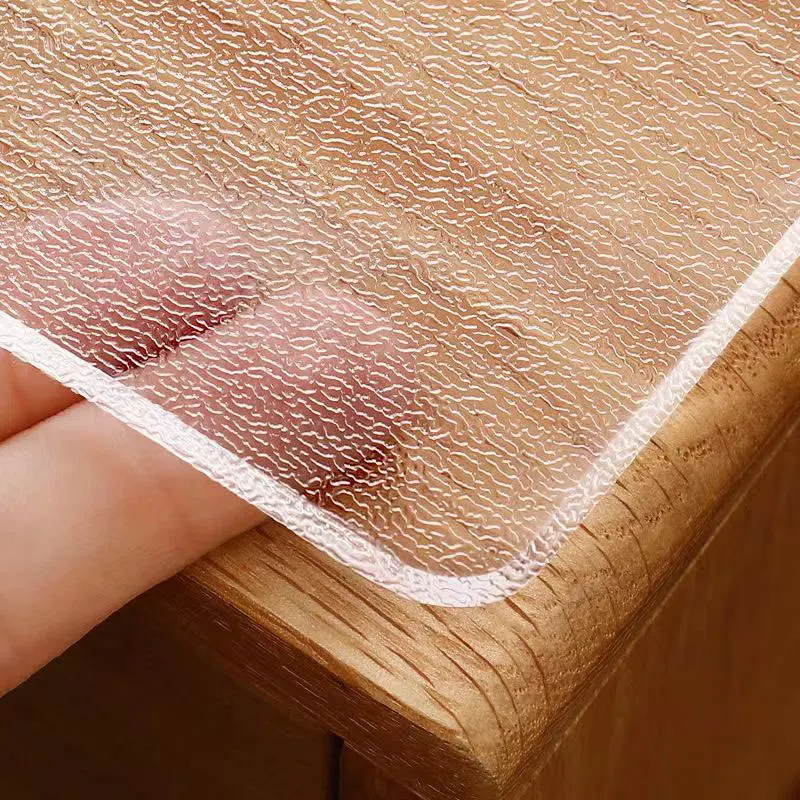 

1.5mm frosted transparent waterproof, oil-proof, odor-free, easy-to-clean pvc tablecloth round square oval tablecloth