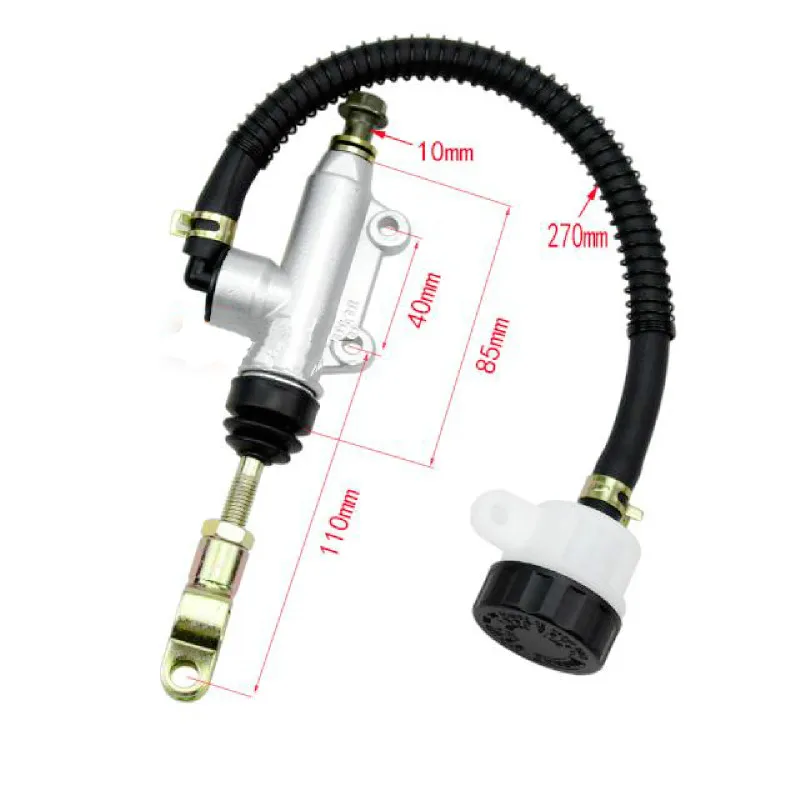 

Unvirsal Gold Motorcycle Dirt Pit Bike ATV Rear Brake Hydraulic Master Oil Cylinder