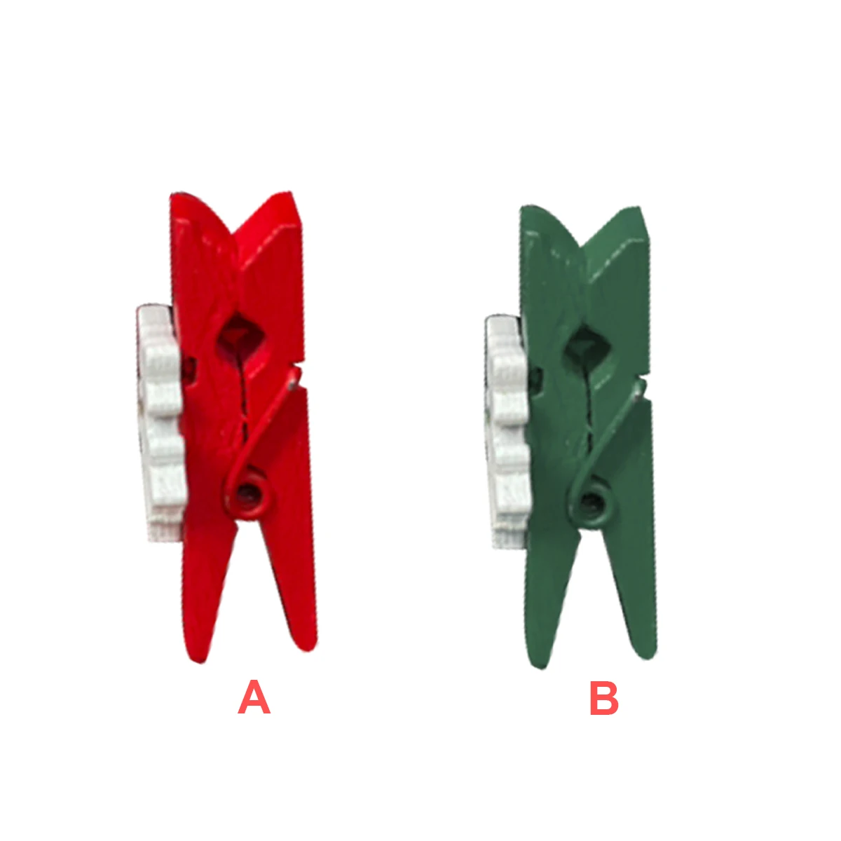 

100 Pieces Picture Clip Simple Portable Multi-functional Wedding Decors Decorative Exquisite Wonderful Mini Wooden Clamps