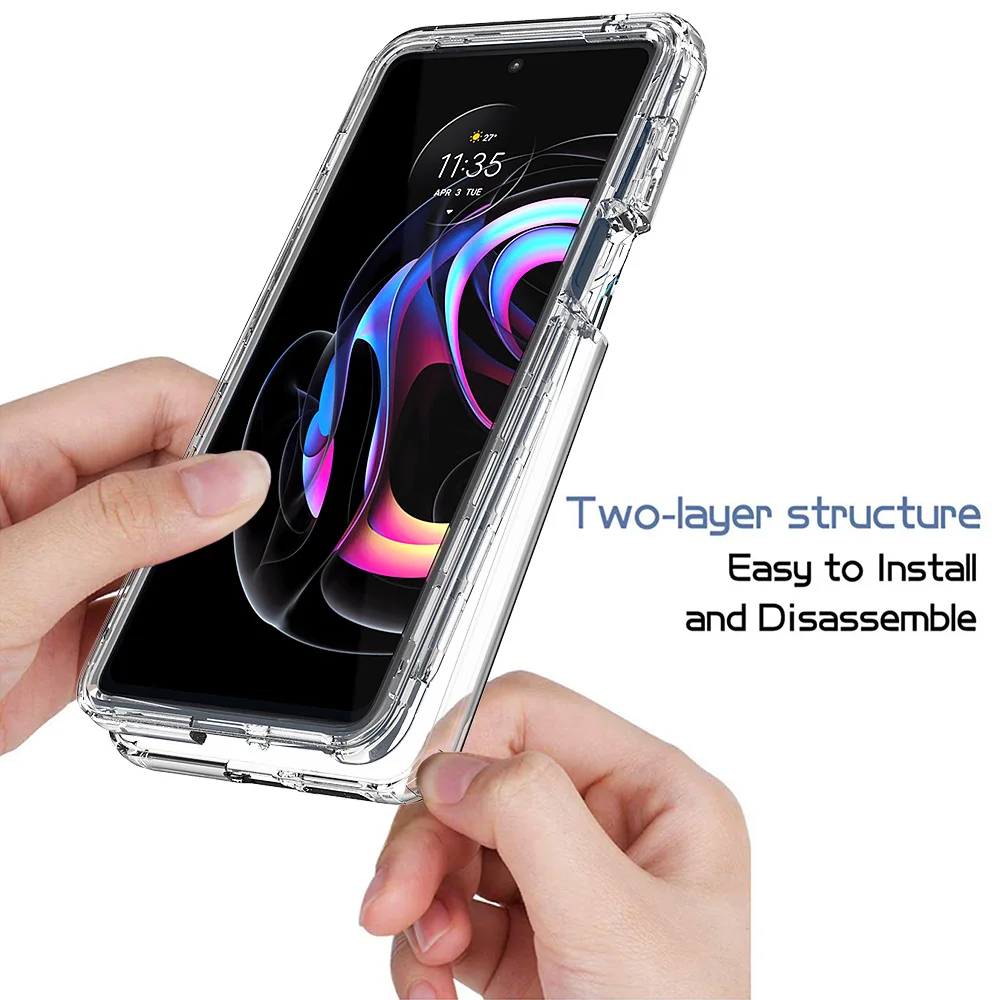 case for motorola edge 20 pro moto edge 20 lite g60s g60 g30 g20 g10 shockproof hybrid gradient color transparent phone case free global shipping