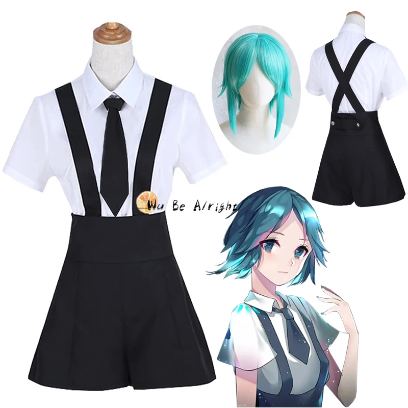 

Костюм для косплея из аниме «Земля блестящих/домоки без куни-фосфопиллита циннабар бриллиант Bort рутил», летняя одежда, комплект