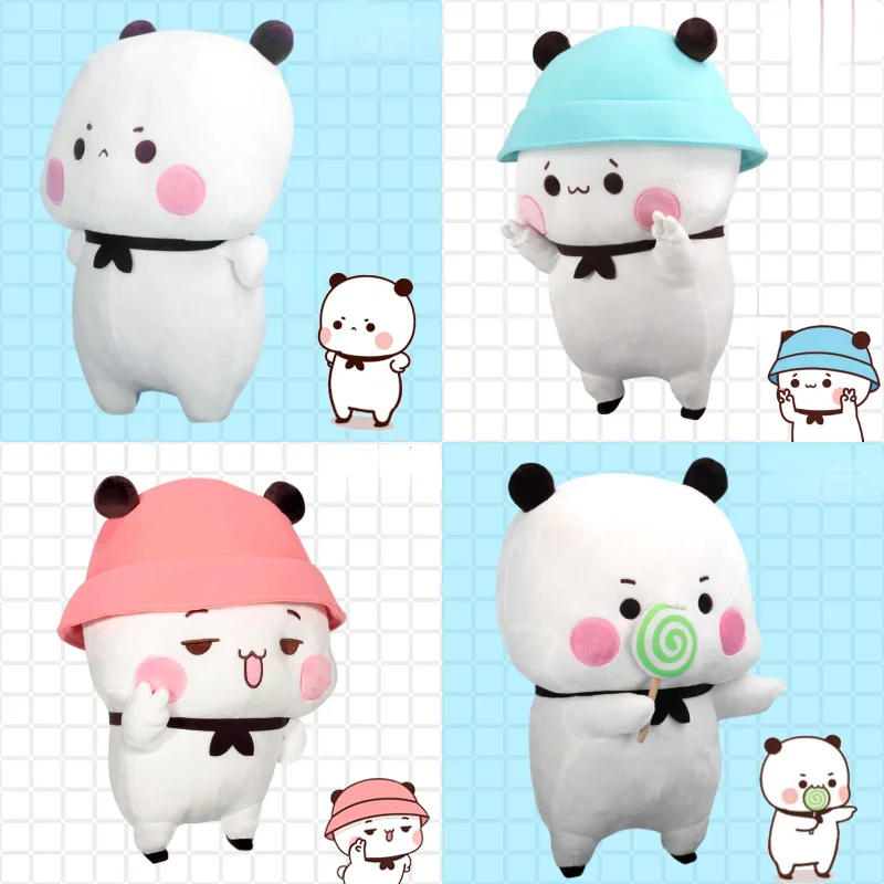 Yier Panda Plush Bubu And Dudu Cute Cartoon Bear Mitao Kawaii Stuffed Toy Soft Pillow Doll Room Decor Children's Day Kid Gift images - 6