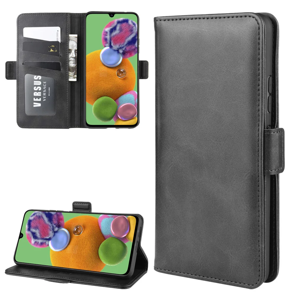 

Чехол для Samsung A90 5G, кожаный чехол-бумажник с откидной крышкой, винтажный Магнитный чехол для телефона Galaxy A90 5G Coque