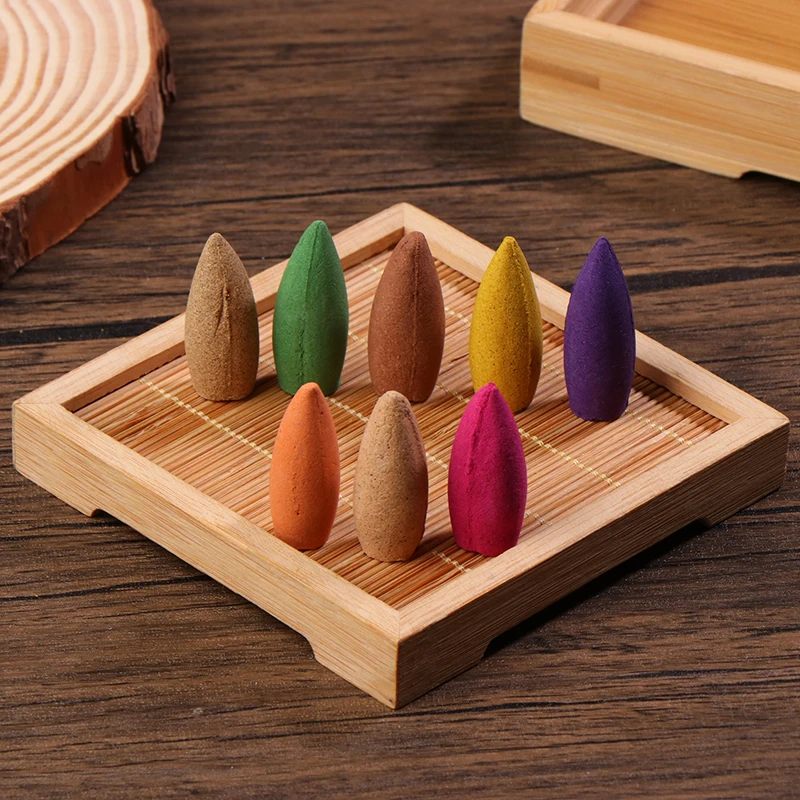 50 капсул/коробка ароматические конусы из сандалового дерева