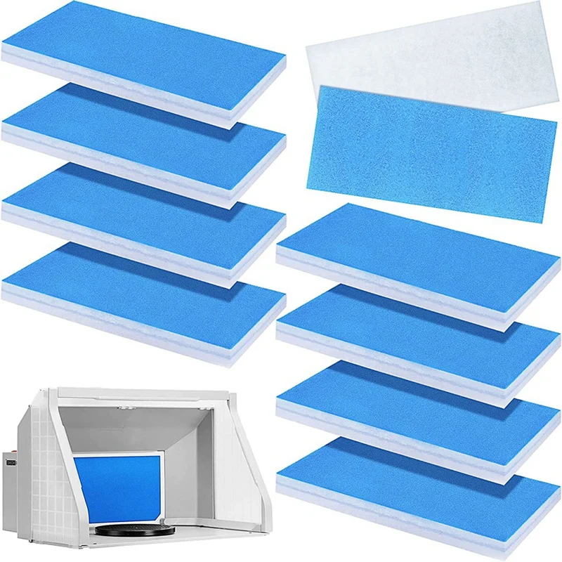 

8Piece Filter Paint Booth Filters Paint Booth Filters For Airbrushing Compatible With Master/Paasche/Sky Enterprise