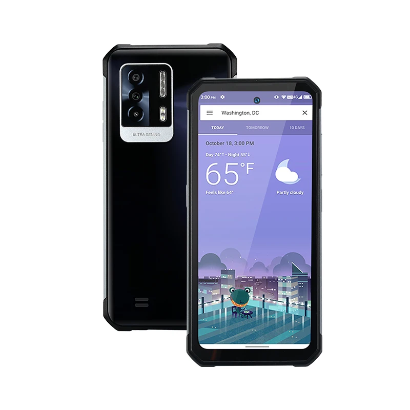 

HUGEROCK WP17 невероятно Безопасный Прочный водонепроницаемый сотовый телефон прочный мобильный смартфон 5g Взрывозащищенная камера Аккумулято...