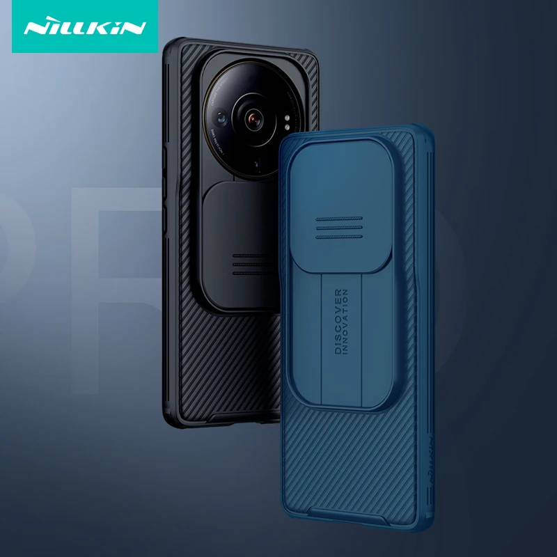 

For Xiaomi 12s Ultra Case NILLKIN CamShield Pro Camera Protection Slide Privacy Clean Back Cover For Xiaomi Mi 12s Ultra kılıf
