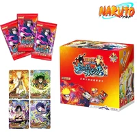 new anime naruto cards hobby collection playing games tcg rare trading cards figures sasuke ninja kakashi for children gifts toy