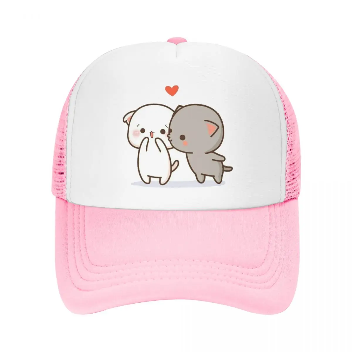 

Классическая Кепка для мужчин и женщин из персика и Гомы с котом мочи, дышащая бейсболка, летние шапки, спортивные Снэпбэк кепки