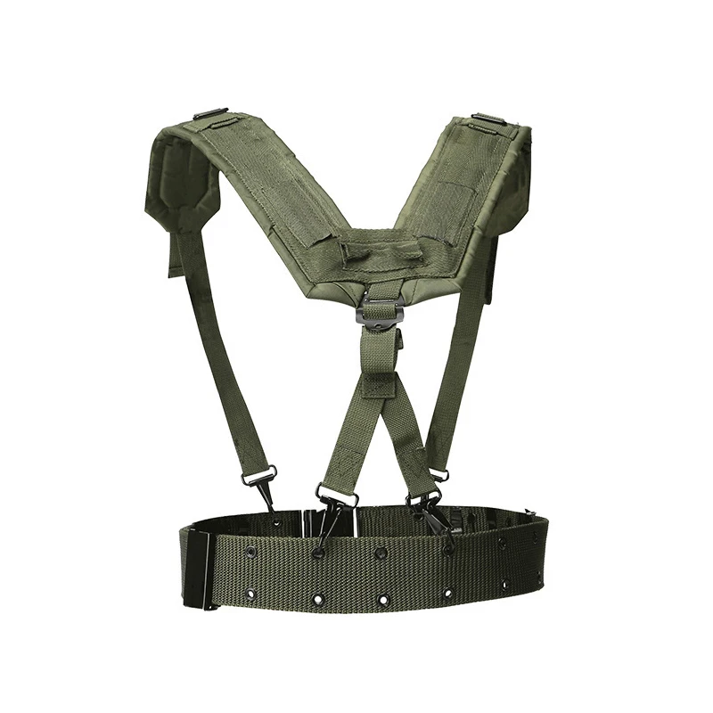 

Outdoor Tactical Belt CS Army Fans Combat Belts Military Hunting Accessories Y Belt Girdle Shoulder Chest Strap Tactico Militar
