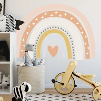 rainbow stickers cute room decor wall stickers for kids rooms baby room decoration removable wallpaper for bedroom bathroom kitc