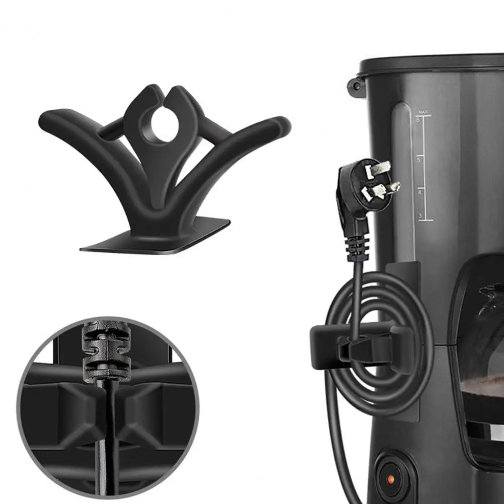 

Практичный органайзер для шнура, силиконовая намотка для шнура, простота в использовании, кухонные приборы, необходимый держатель для шнура, будьте в порядке