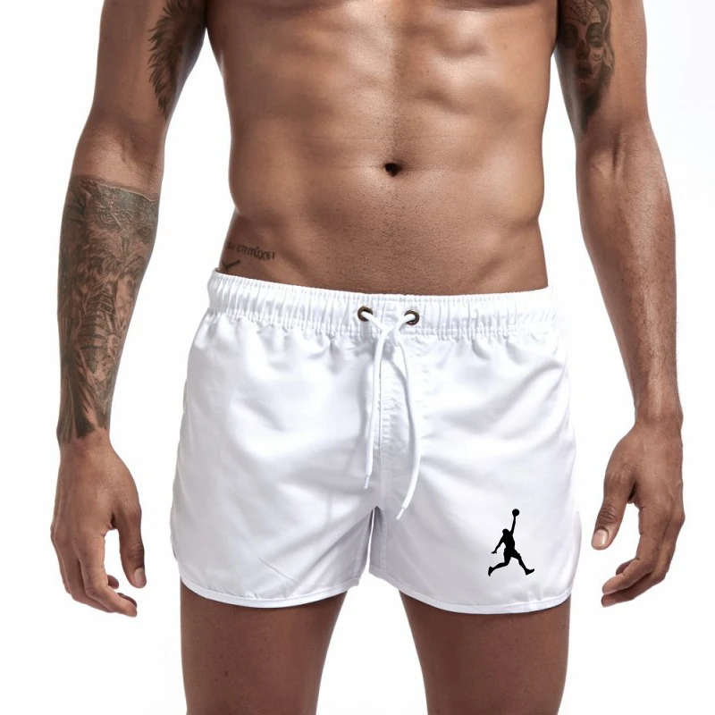 

2022 Summer Men's Swimwear Shorts Casual Beachwear Sexy Swim Trunks Fashion Men's Swimwear Low Waist Breathable Beachwear Surf