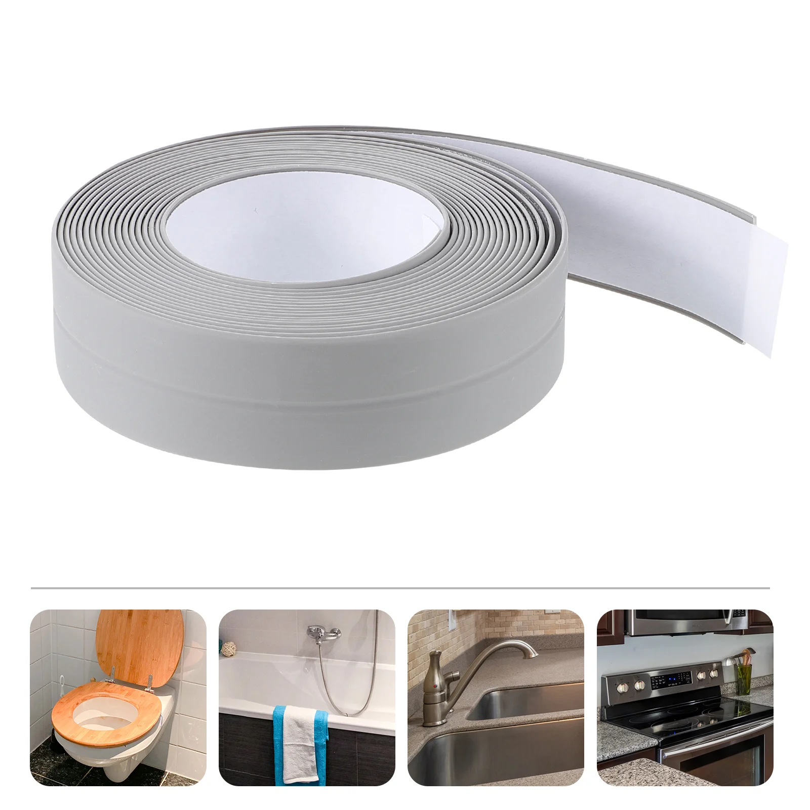 

Water Proof Anti-mildew Waterproof Tape Duct Self Adhesive Caulk Strip Pvc Sealing Protector Sealant