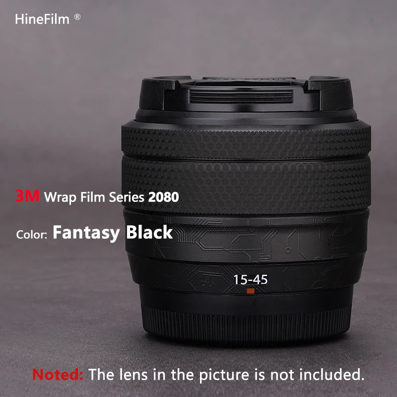 Наклейка на рассеиватель Fuji XC15-45 Lens Decal Skin 1545 Wrap Cover для Fujifilm XC15-45mm F3.5-5.6 OIS PZ